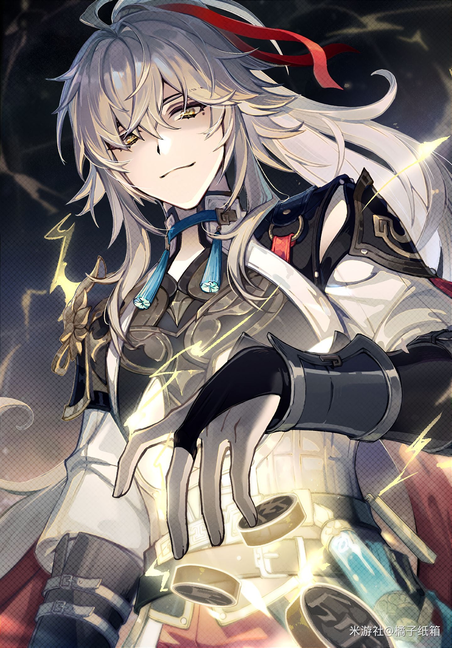 Honkai: Star Rail Jingyuan Custom Wig for 1/3 BJD Doll