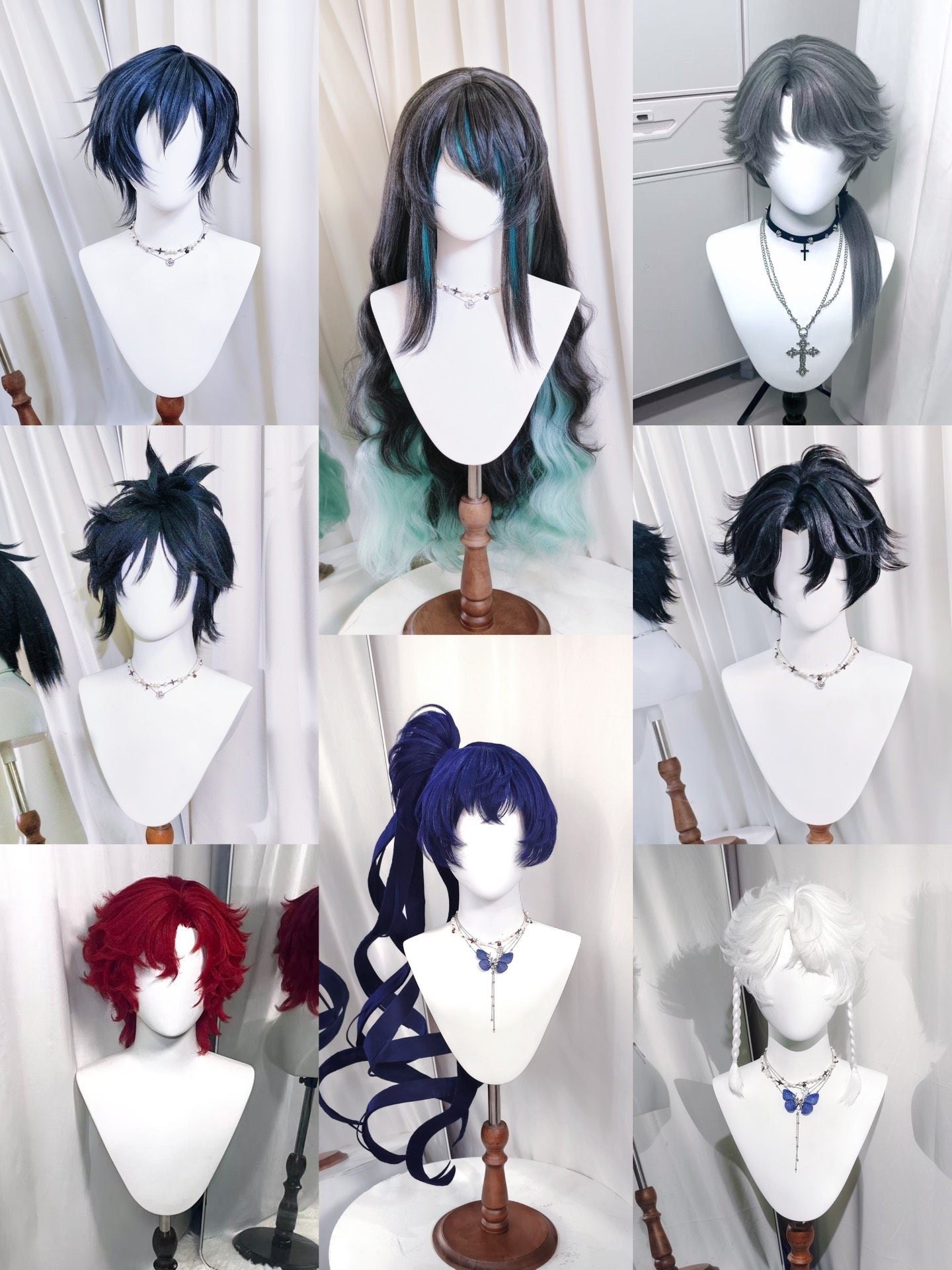 Custom Cosplay Wigs | Handcrafted for Anime, Game & Fantasy Characters