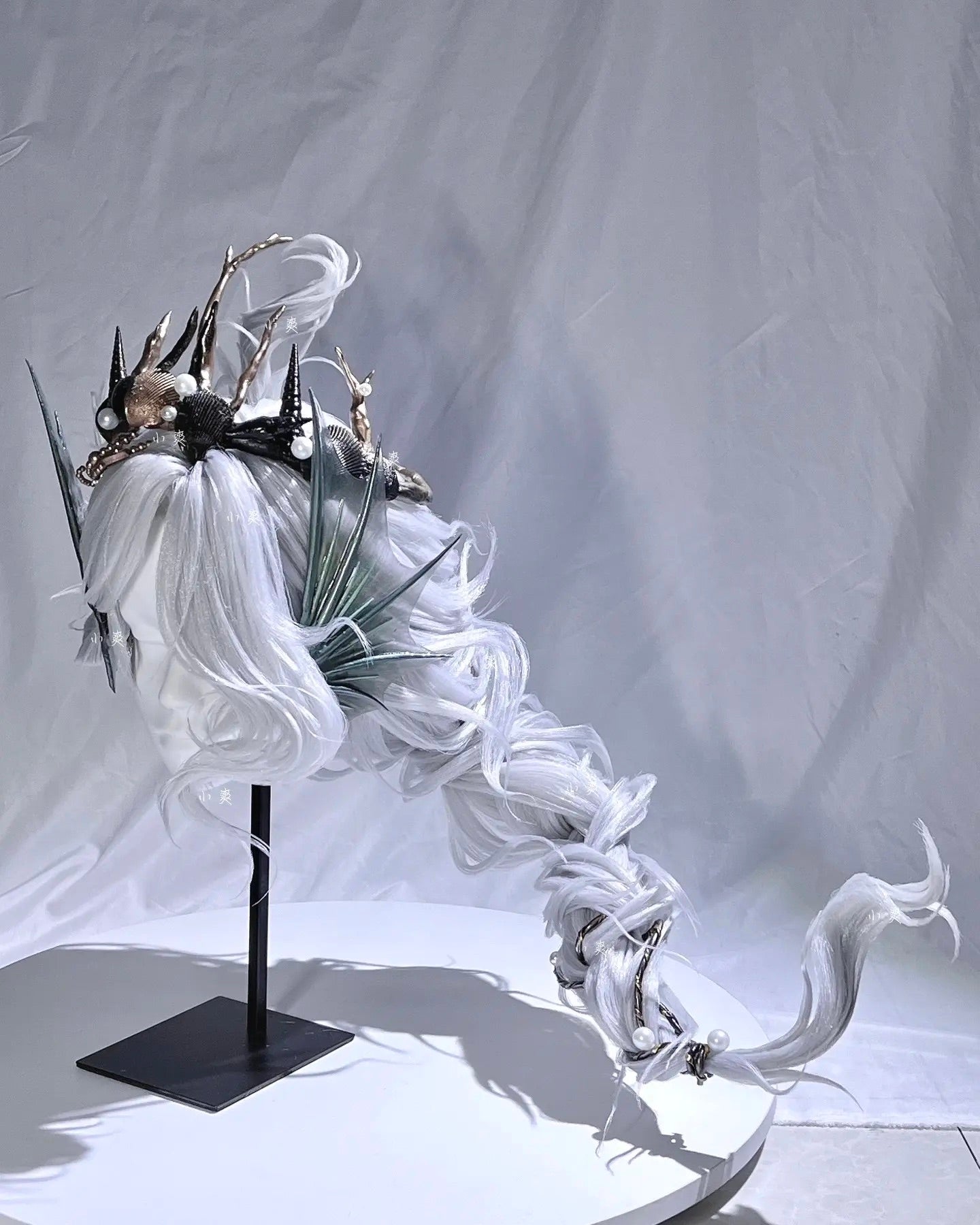 Customizable Grace Naiad Anti-Gravity Wig | Premium Identity V Cosplay Wig