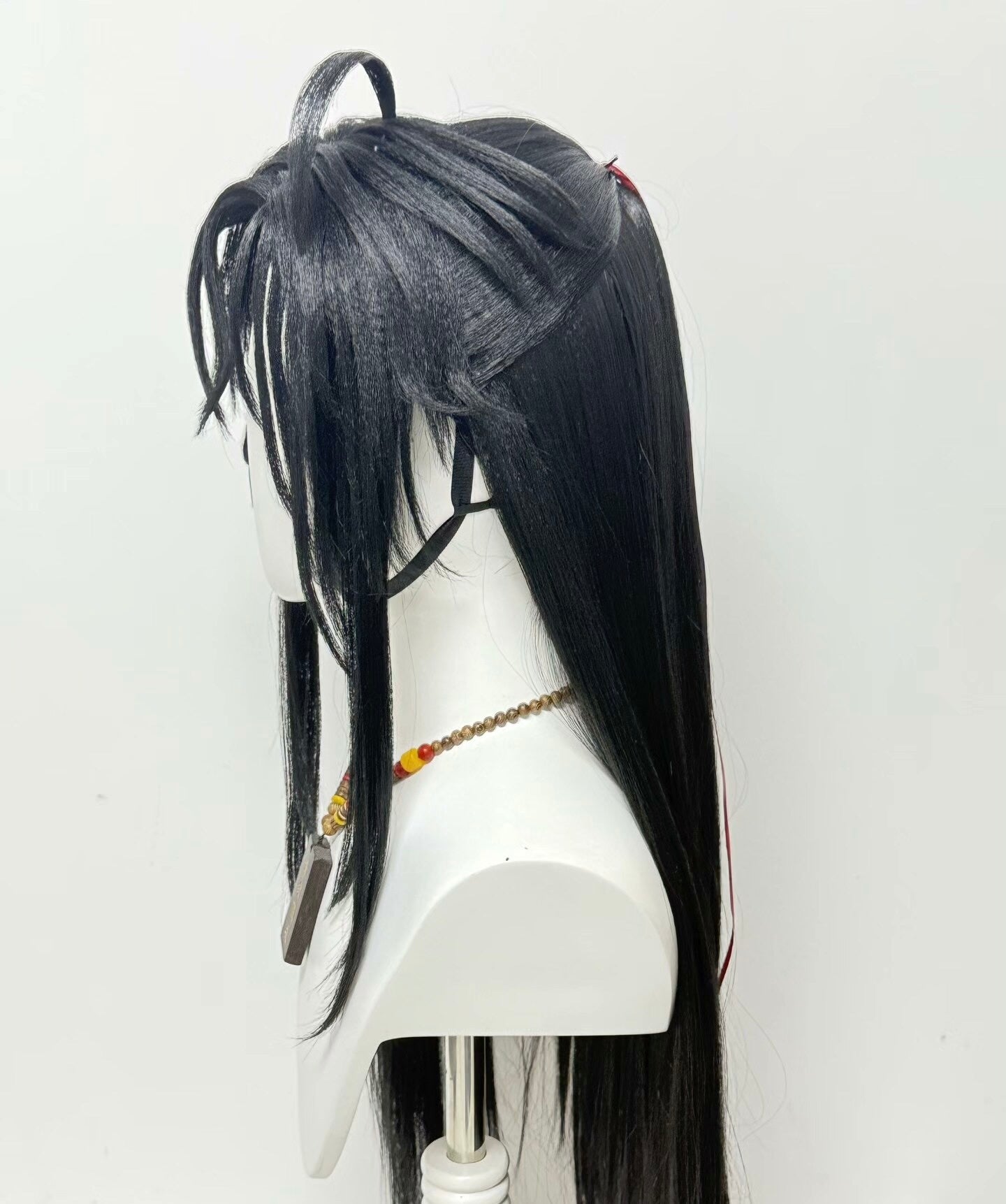 魏无羡Wei Wuxian Cosplay Wig - Custom Mo Dao Zu Shi Wig with Heat Resistant Fiber