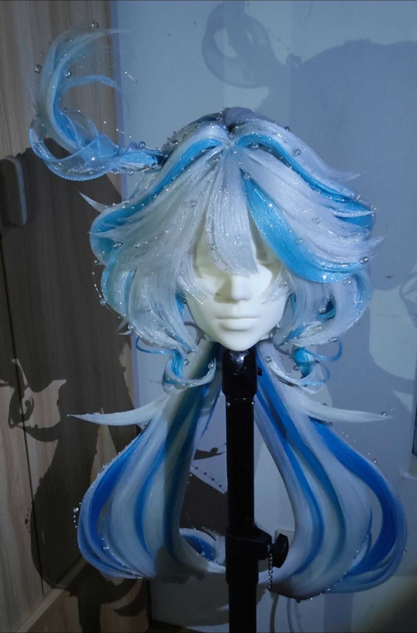 Custom Furina Hanfu-Style Wig | Genshin Impact Cosplay Hairpiece