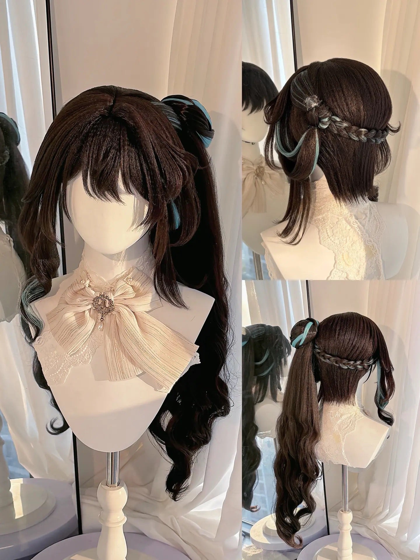 ruan mei cosplay wig | honkai: star rail | custom heat-resistant synthetic wig