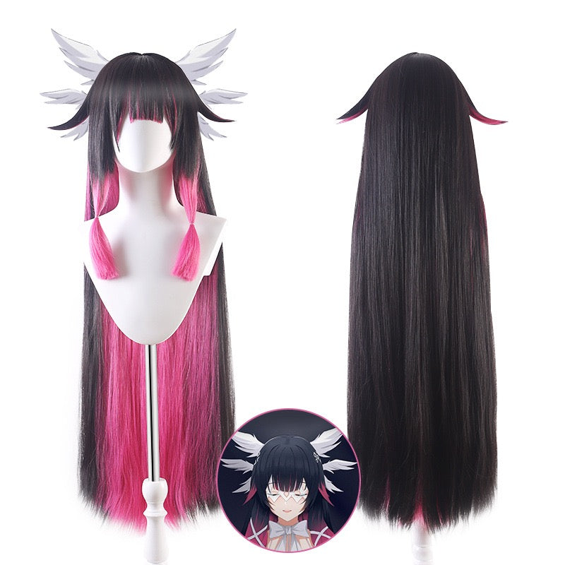 Genshin Impact Columbina Cosplay Wig | Heat-Resistant Synthetic Hair | Customizable