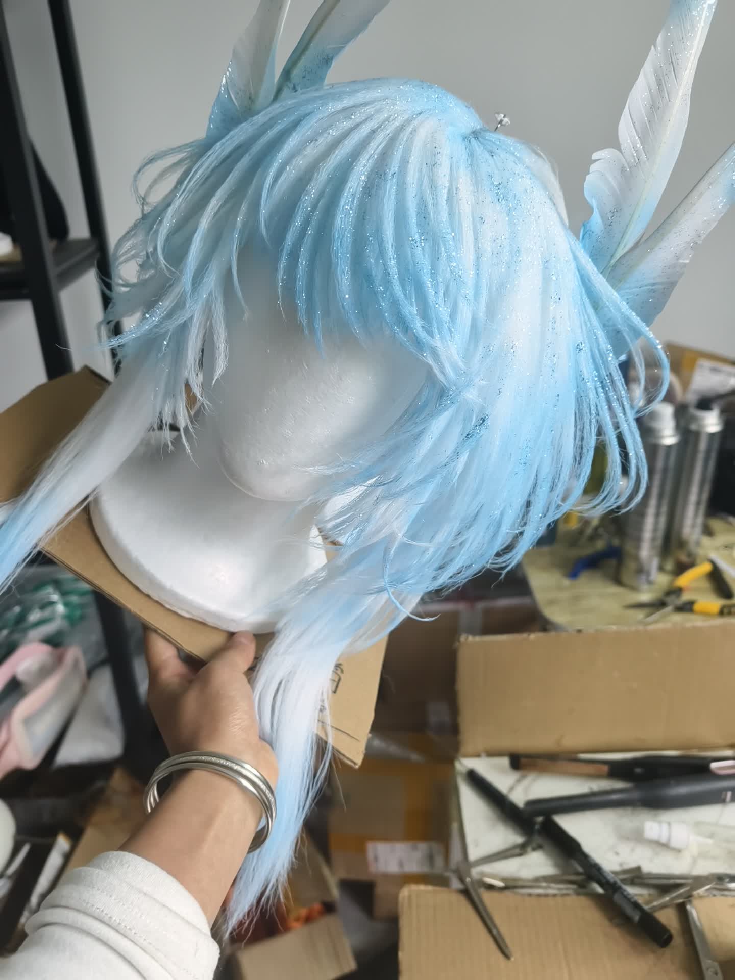 Ready To Ship Custom Cosplay Wig – In Stock & Customizable