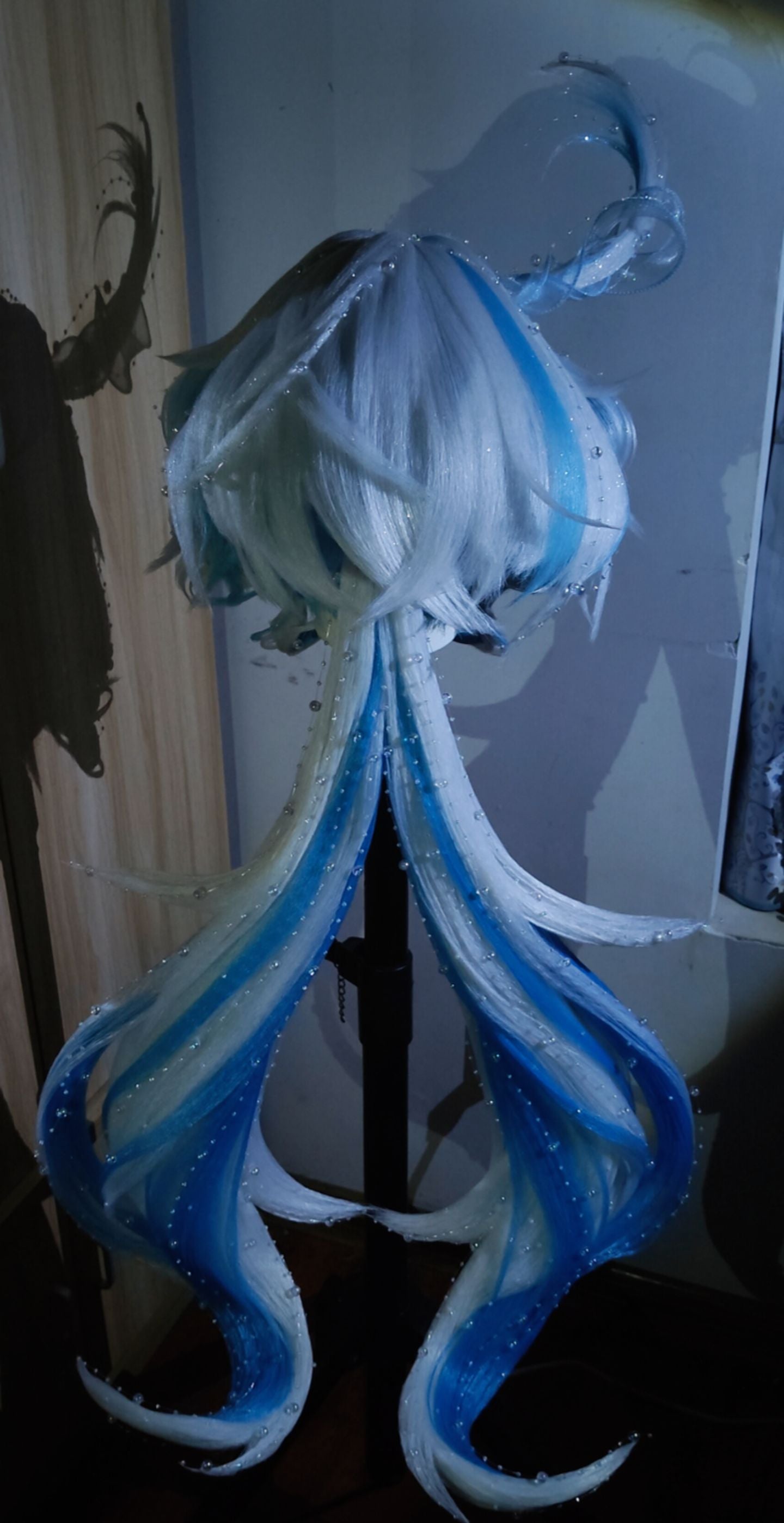Custom Furina Hanfu-Style Wig | Genshin Impact Cosplay Hairpiece