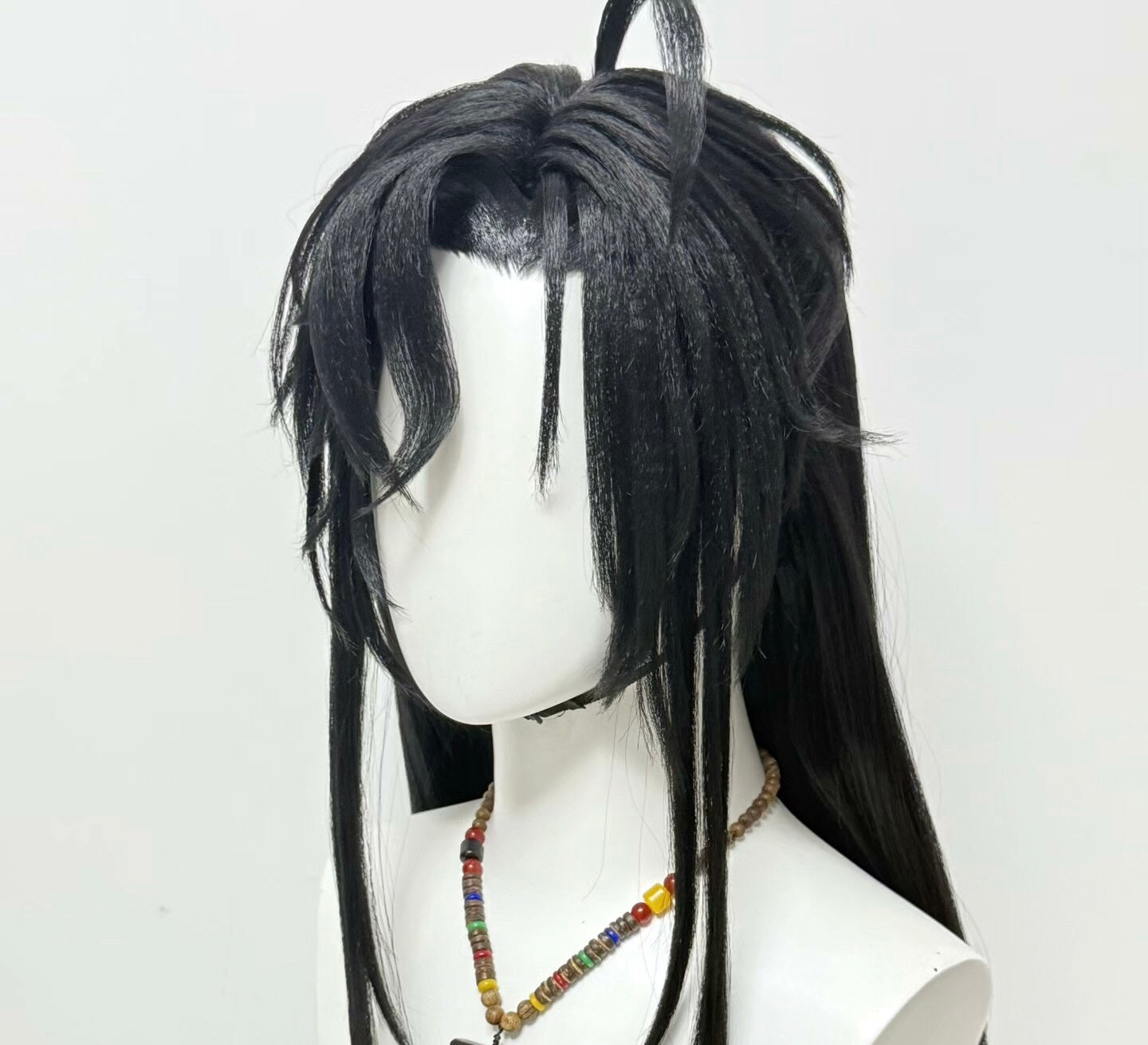 魏无羡Wei Wuxian Cosplay Wig - Custom Mo Dao Zu Shi Wig with Heat Resistant Fiber