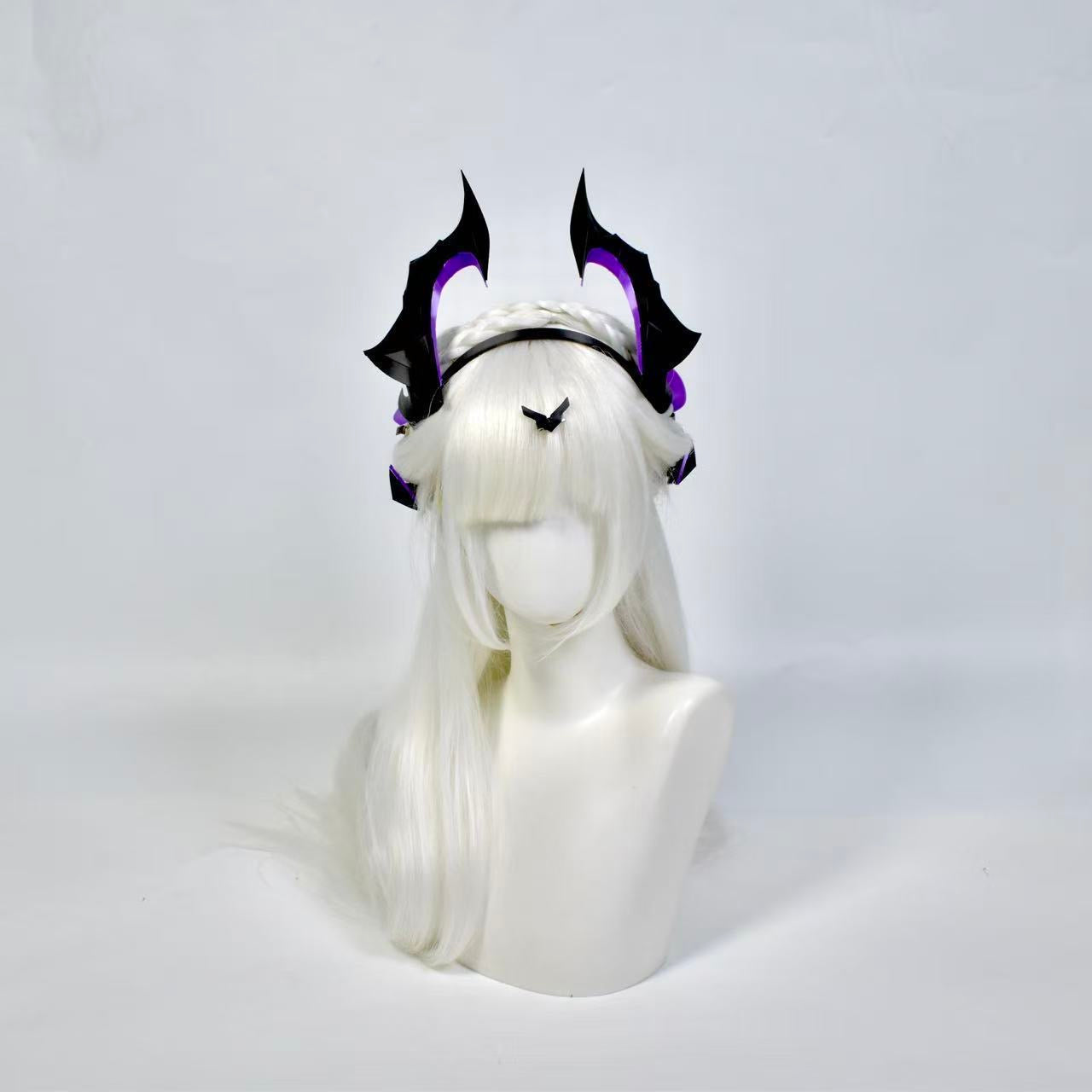 Deposit for 3 Genshin Impact Cosplay Wigs + Hair Accessories, Made to Reference Pictures