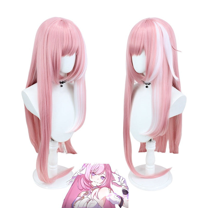 Honkai Impact 3 Elysia Cosplay Wig - Ego Herrscher of Human Simulation Scalp Wig