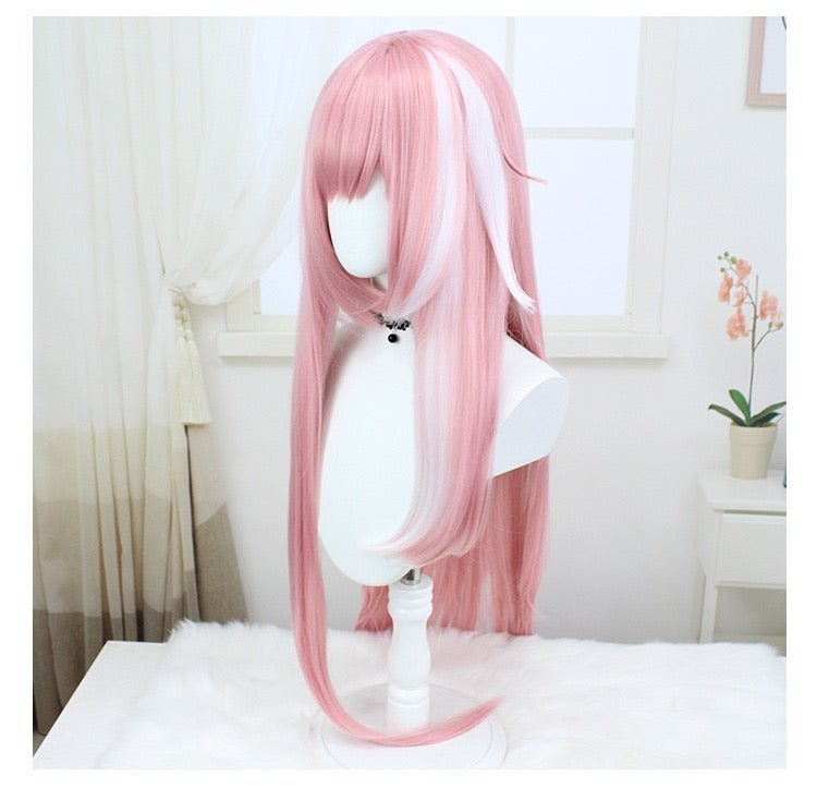 Honkai Impact 3 Elysia Cosplay Wig - Ego Herrscher of Human Simulation Scalp Wig