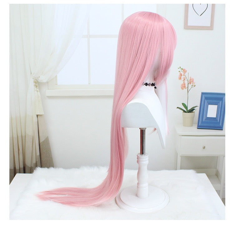 Honkai Impact 3 Elysia Cosplay Wig - Ego Herrscher of Human Simulation Scalp Wig