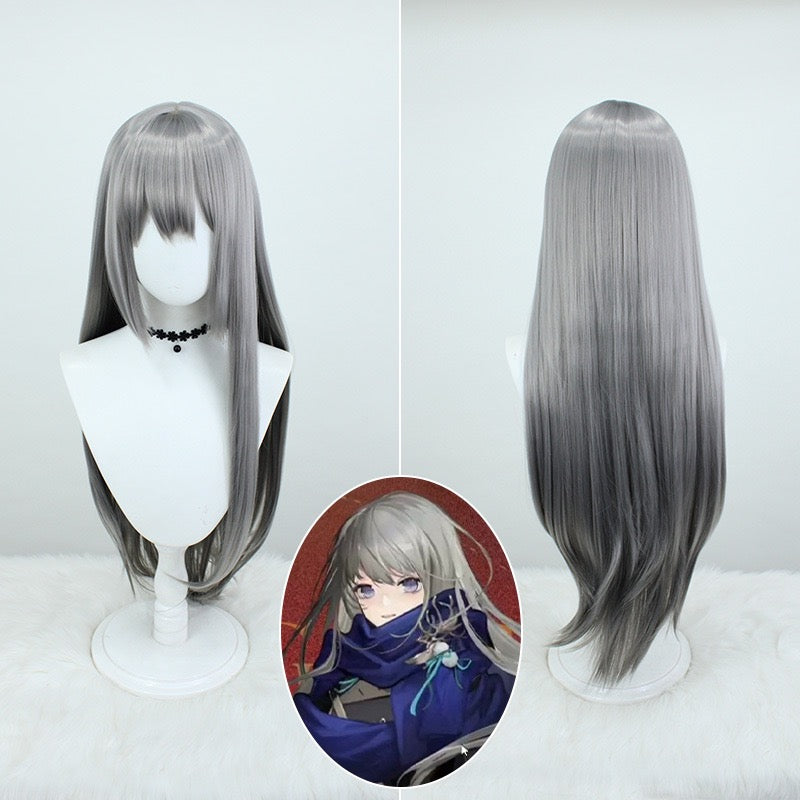 Reverse: 1999 East Berlin Cosplay Wig - Universal Scalp Heat-resistant Ash Gradient Hair