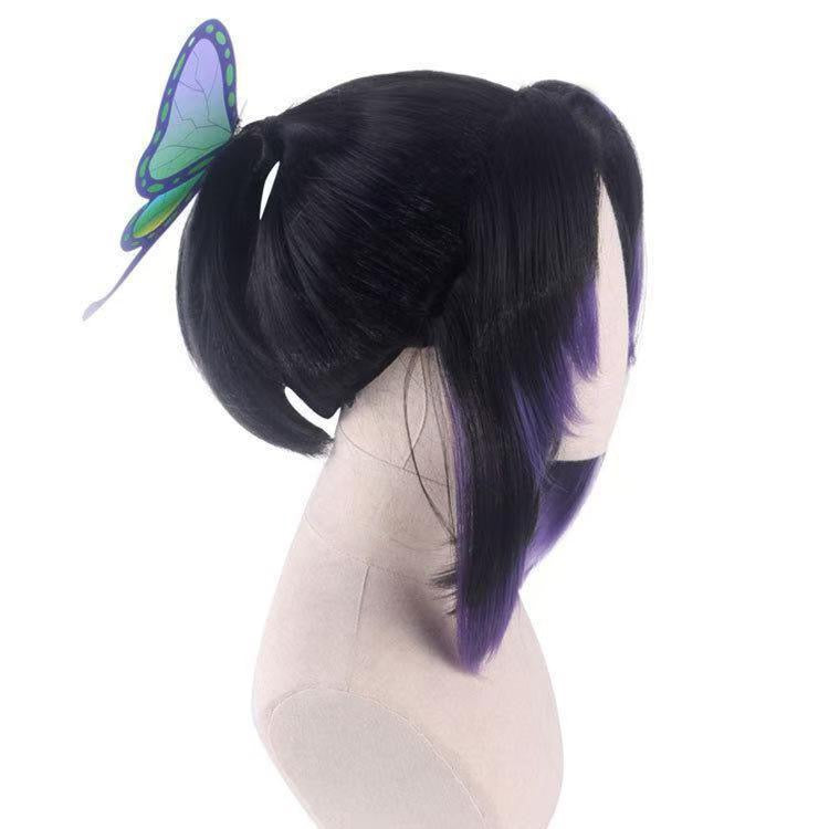 shinobu kocho cosplay wig | demon slayer butterfly hashira wig