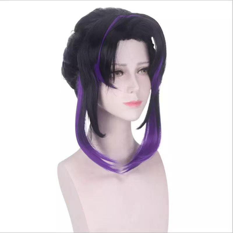 shinobu kocho cosplay wig | demon slayer butterfly hashira wig