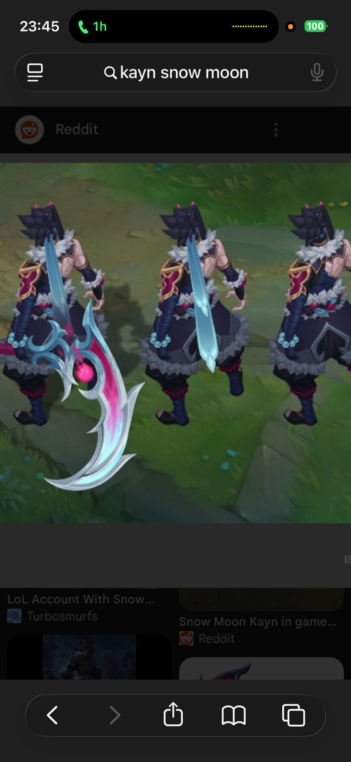 Custom Kayn Wig League of Legends Cosplay - Heat Resistant Synthetic Hair