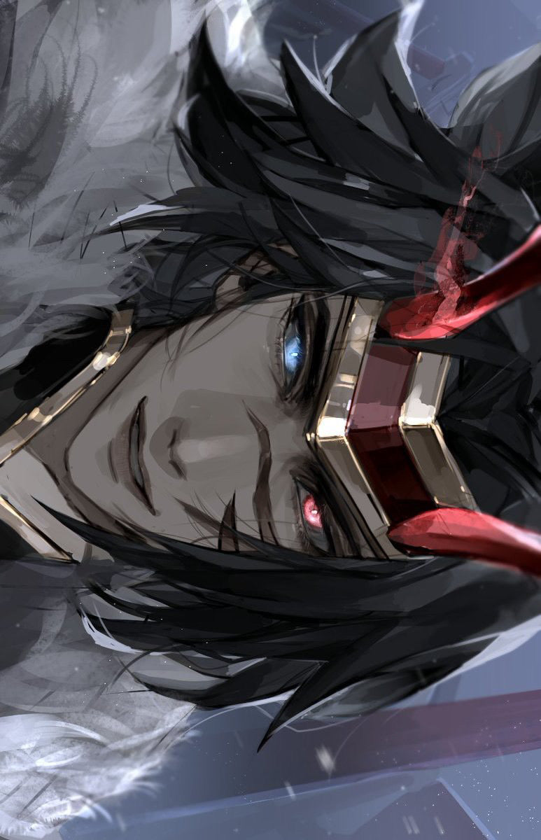 Custom Kayn Wig League of Legends Cosplay - Heat Resistant Synthetic Hair