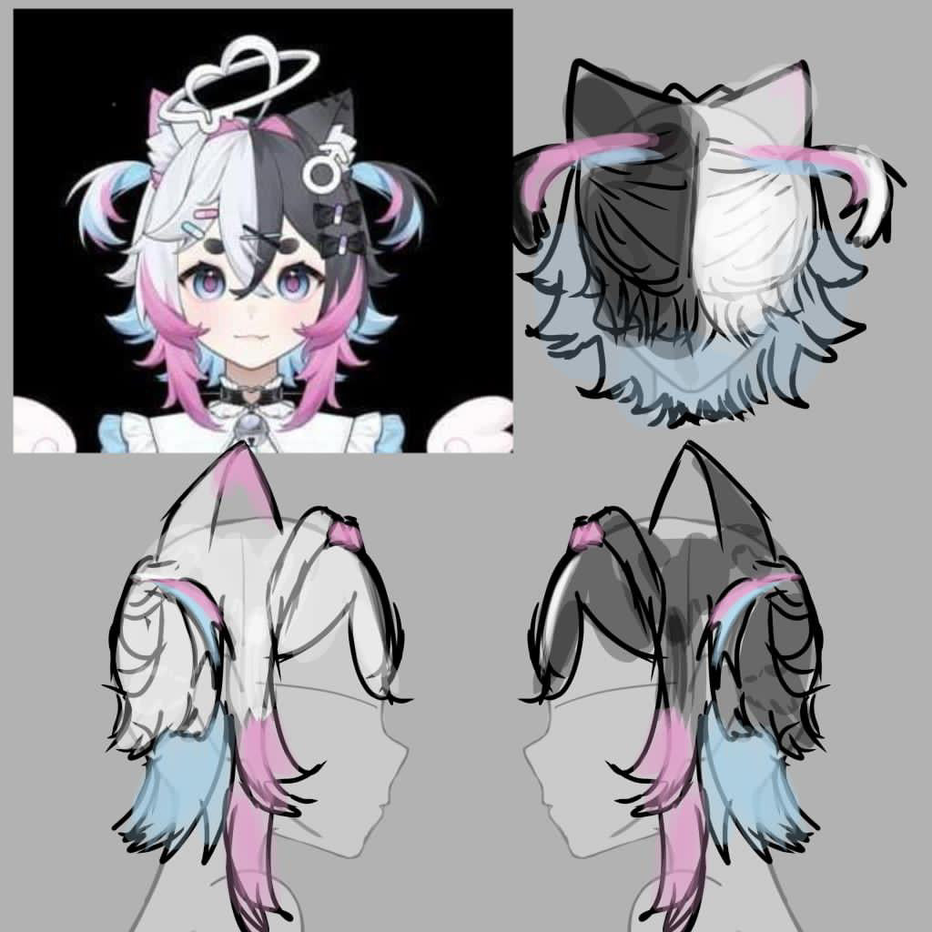 Custom Made Cosplay Wig | Personalized Anime Cos Wig for Your Character