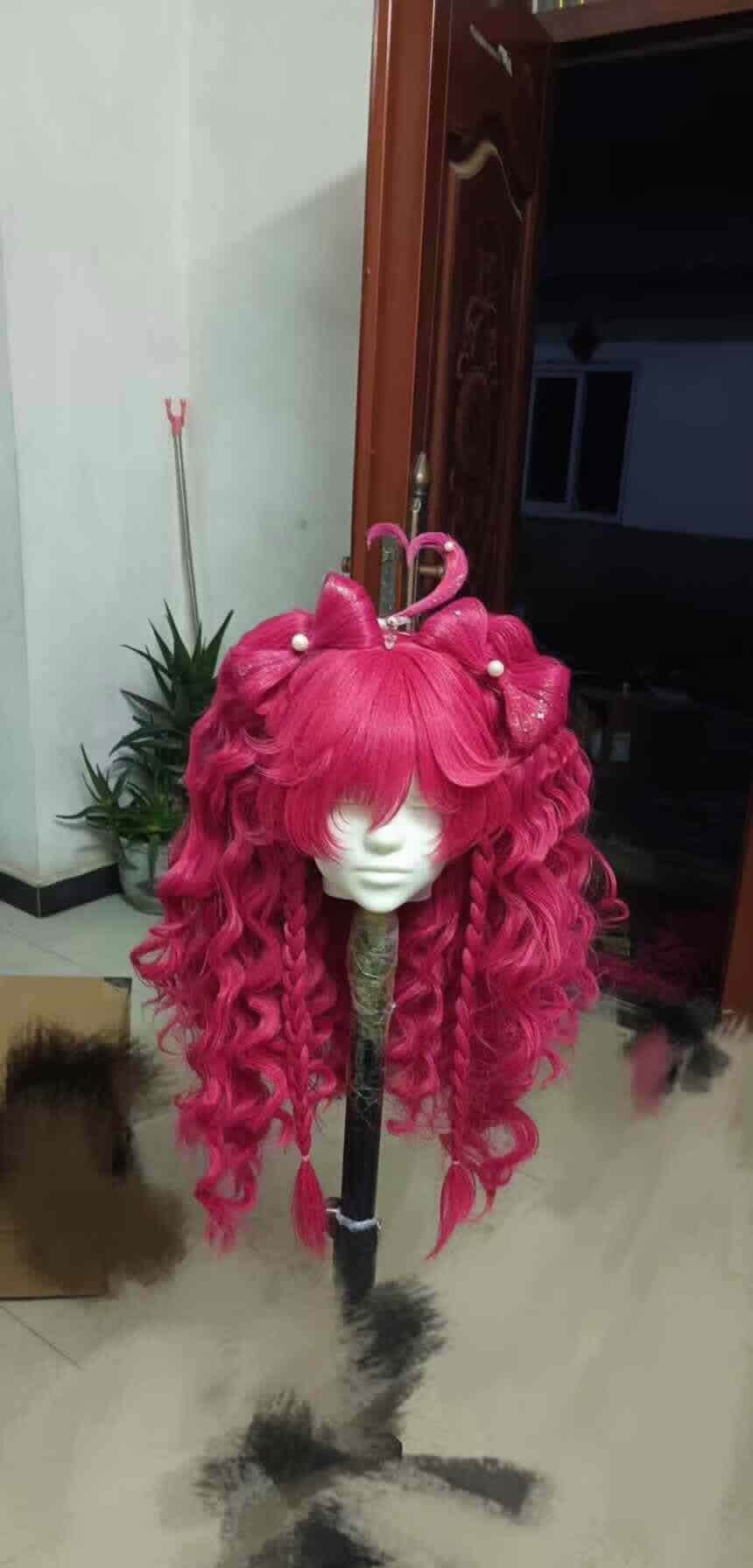 Pinkie Pie Cosplay Wig – My Little Pony Inspired Heat Resistant Hair