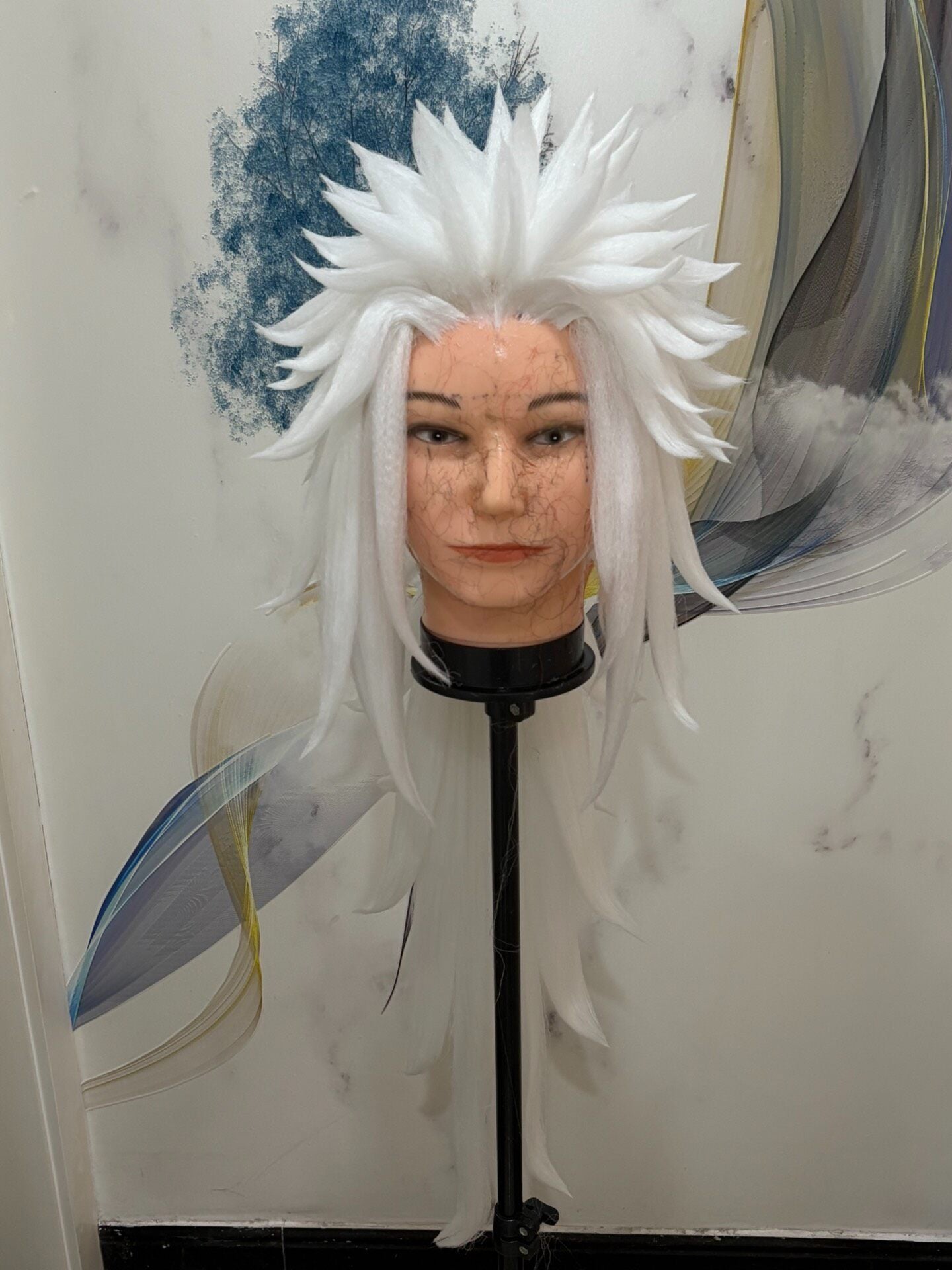 JiraiyaWig NarutoCosplay CustomWig CosplayWig EUShipping
