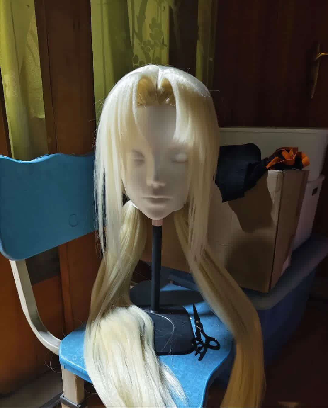 Custom Tsunade Cosplay Wig | Naruto Anime Blonde Long Wig Heat Resistant Fiber Pre-Styled