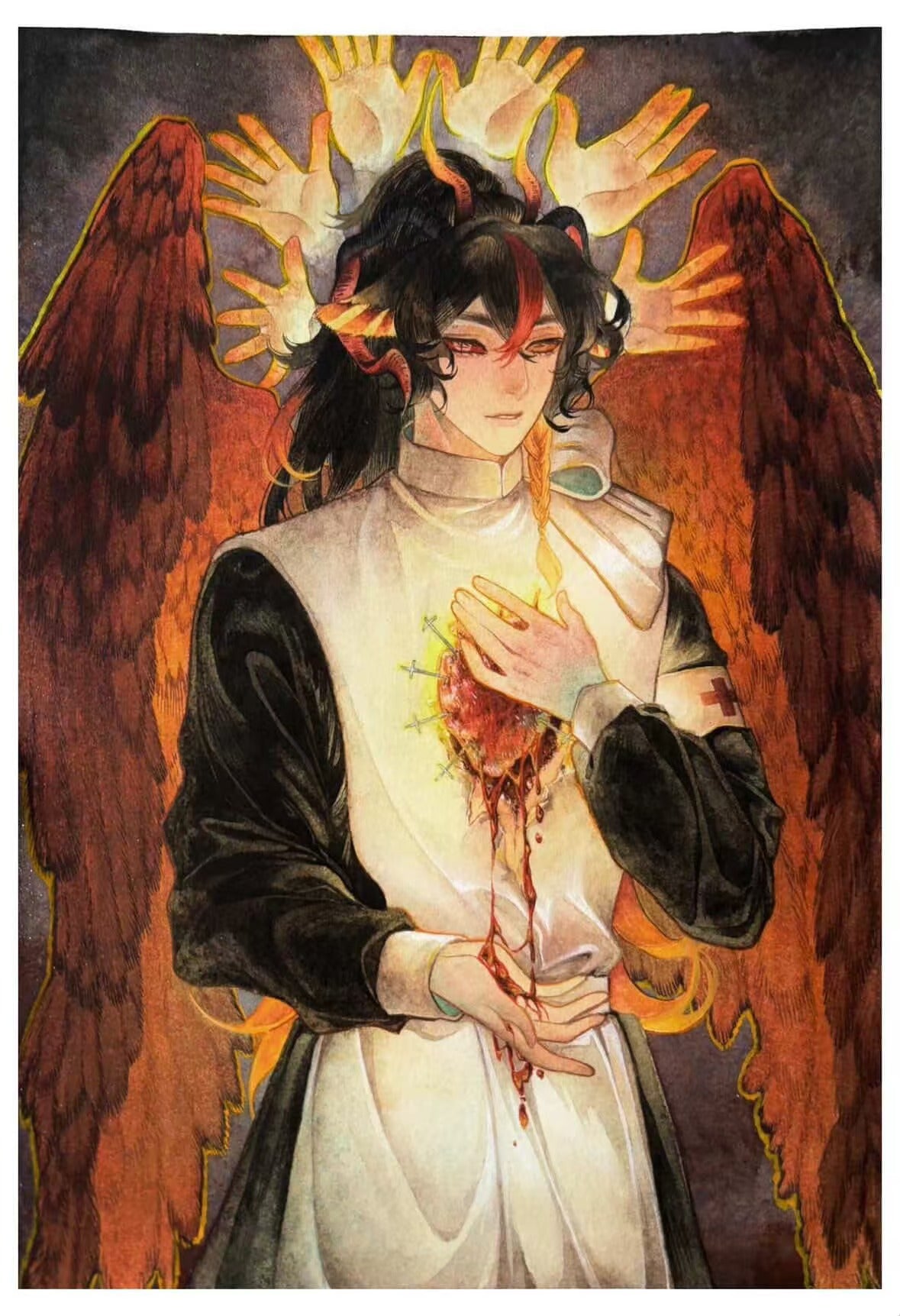 Custom CBD Doll Hair Wig, Handmade Custom Doll Wig for CBD Dolls