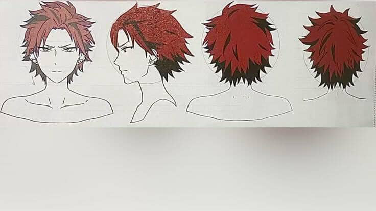 Custom CBD Doll Hair Wig, Handmade Custom Doll Wig for CBD Dolls