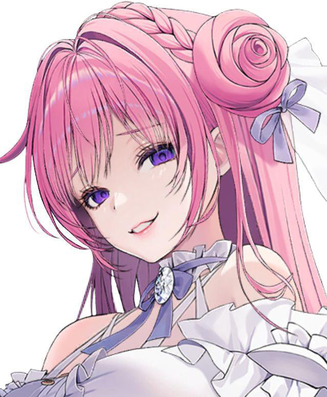Custom Styled Pink Gradient Long Wavy Wig for Original Character Kimono Cosplay