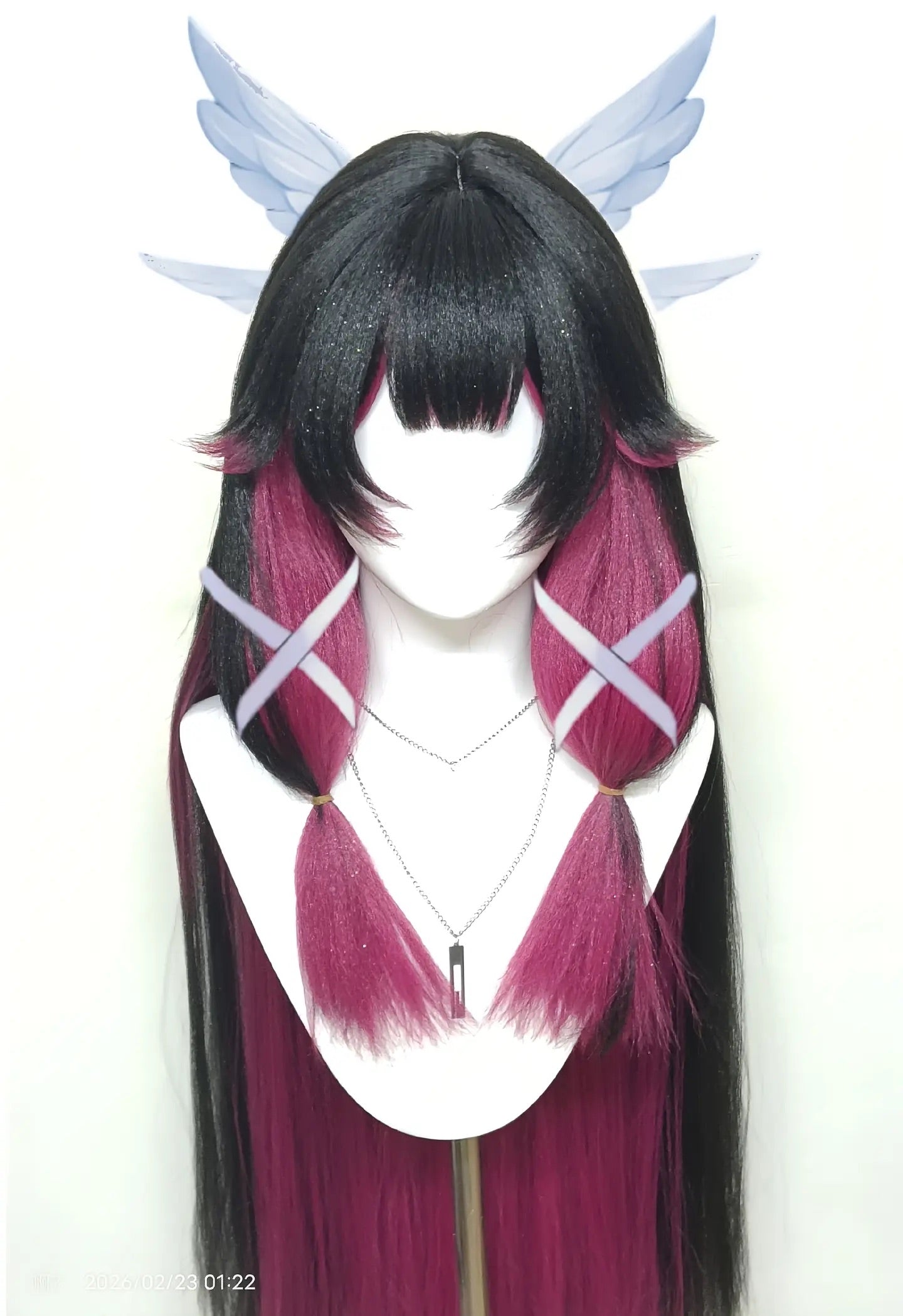 Genshin Impact Columbina Cosplay Wig | Heat-Resistant Synthetic Hair | Customizable