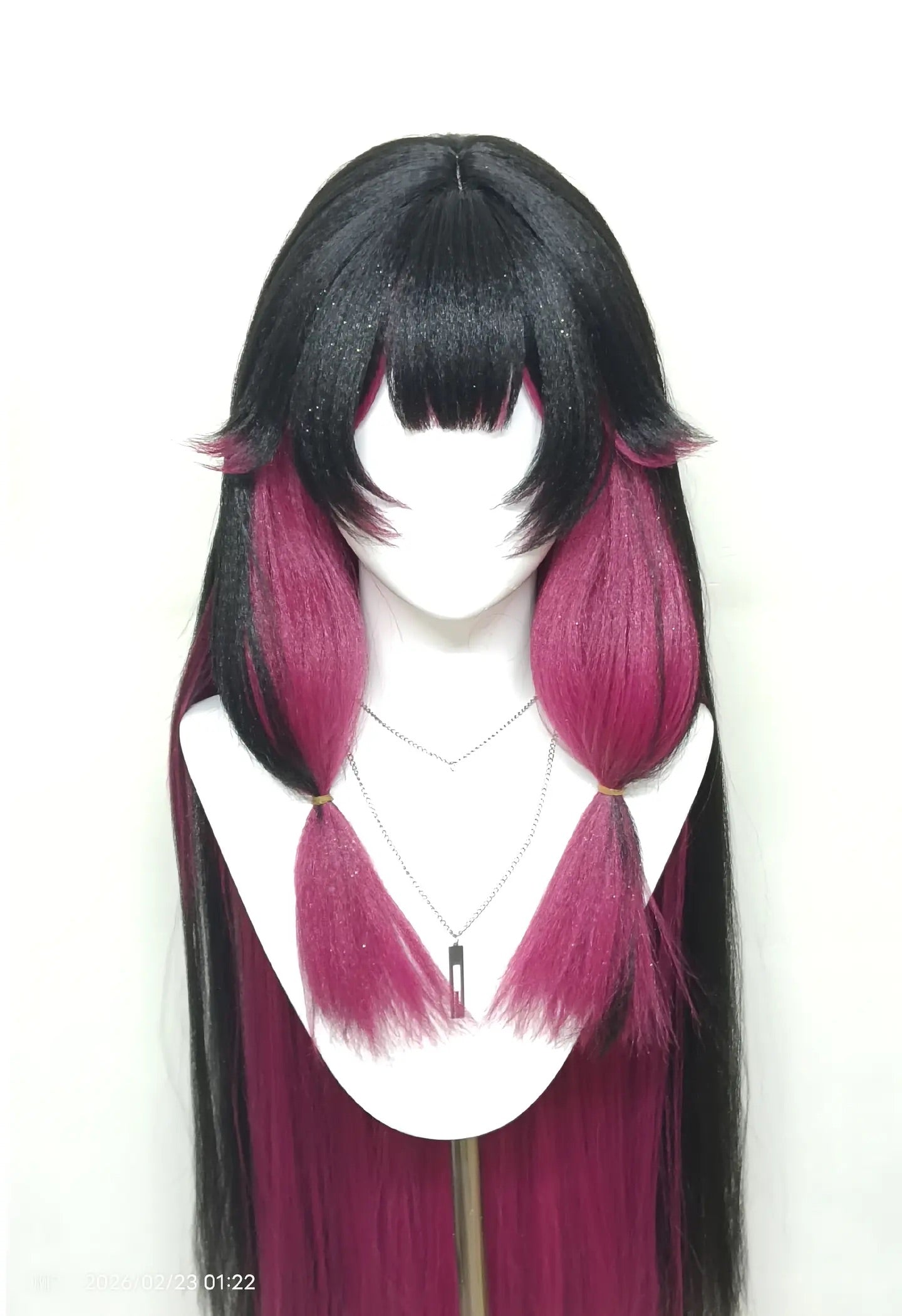 Genshin Impact Columbina Cosplay Wig | Heat-Resistant Synthetic Hair | Customizable