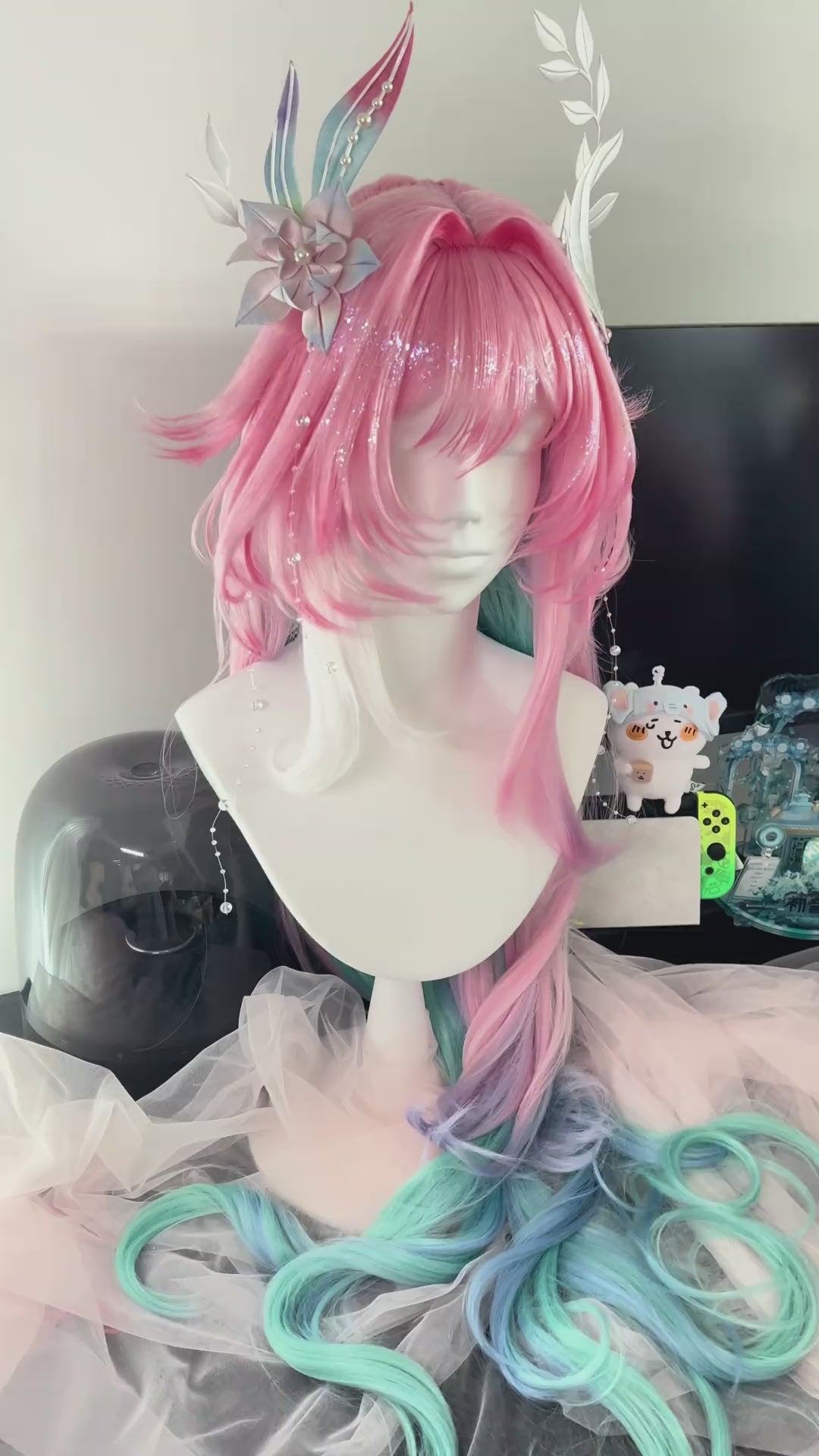 Xi Lian Cosplay Wig Custom Made with Complete Hair Accessory Set | Heat Resistant