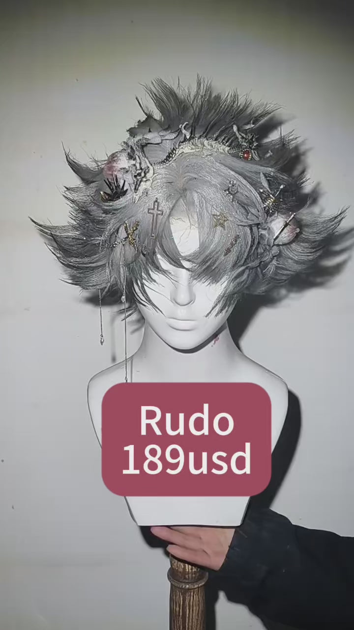 Gachiakuta Rudo Cosplay Wig – Ready to Ship